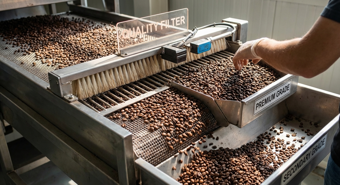 coffee-filter-quality-conveyor-belt